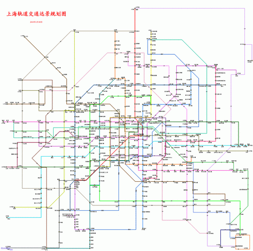 上海市轨道交通近期建设计划(2017