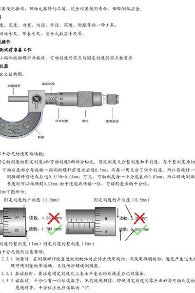 千分尺的使用方法(千分尺的正确使用方式)