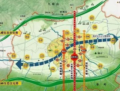 大西安规划图(大西安规划图未来城市之美)