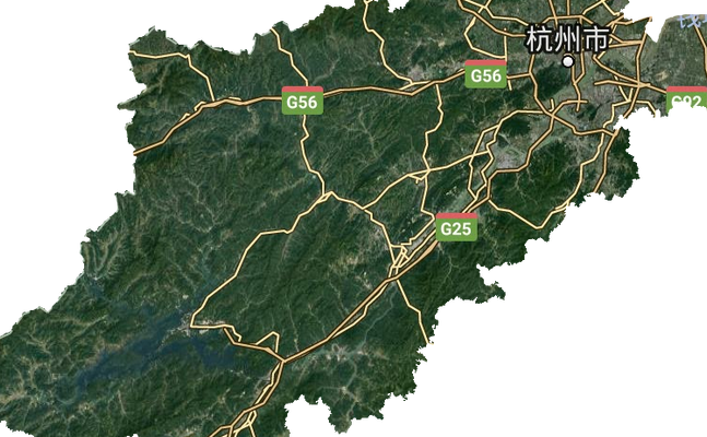 杭州地图 三维(杭州地图如真实般再现)