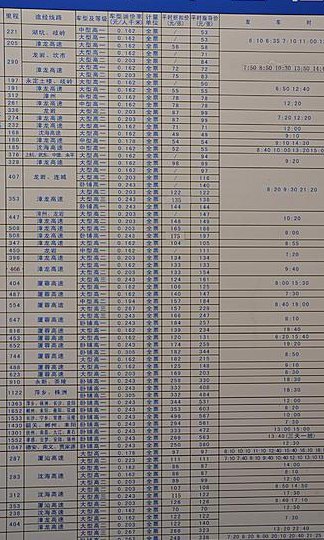 湖滨长途汽车站（湖滨长途汽车站时刻表）