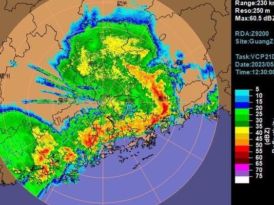 天气预报雷达图（天气预报雷达图软件下载）