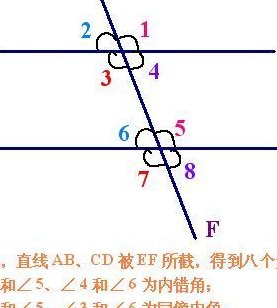 内错角相等吗（两线平行内错角相等吗）