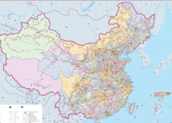 中国铁路路线图（中国铁路路线图最新）