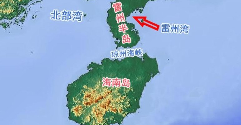 琼州海峡多少公里（琼州海峡在哪地图）