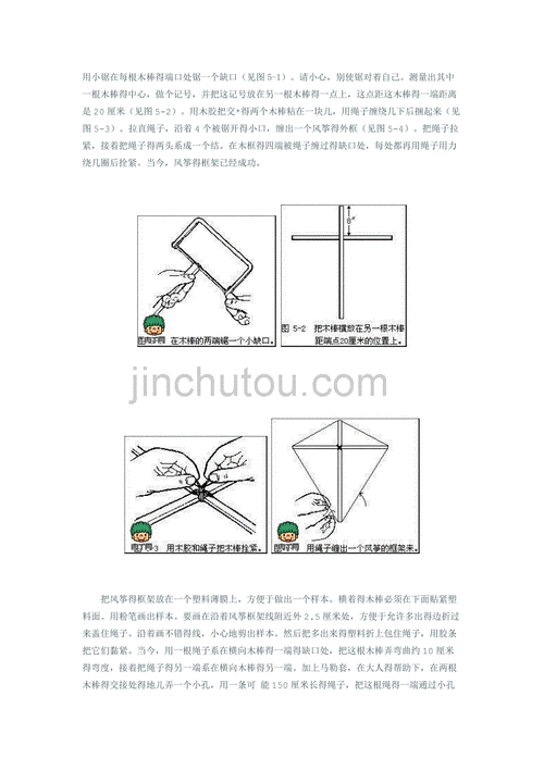 风筝的做法简单的（风筝的做法简单的步骤描述）