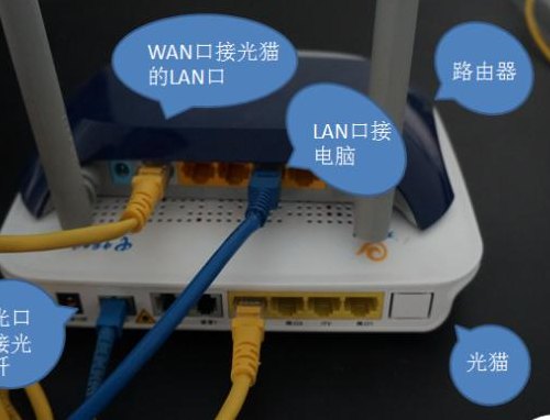 猫连接路由器步骤图（猫猫连接路由器）