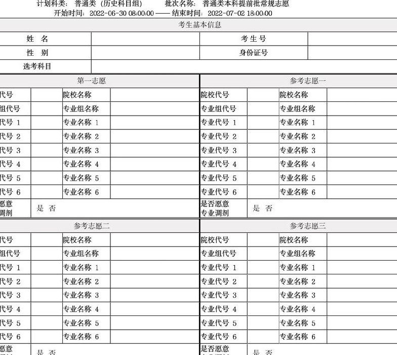 提前批可以报几个志愿（河北提前批可以报几个志愿）