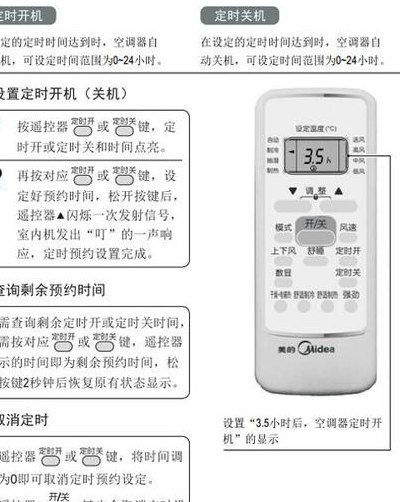 美的空调遥控器使用（美的空调遥控器使用说明）