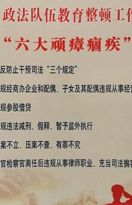 顽瘴痼疾（政法队伍教育整顿六大顽瘴痼疾）