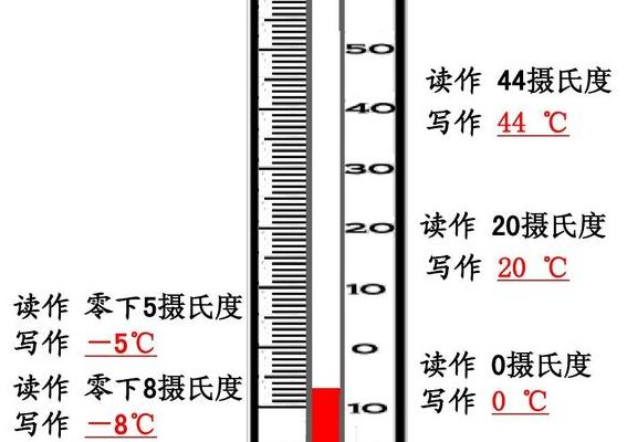 温度计怎么看度数图解（温度计该怎么看度数）