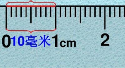 一公分多长（一公分多长 标准图片）