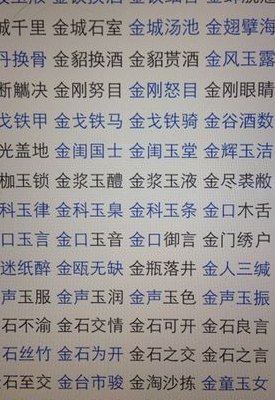 金字结尾的成语（金字结尾成语大全及解释）