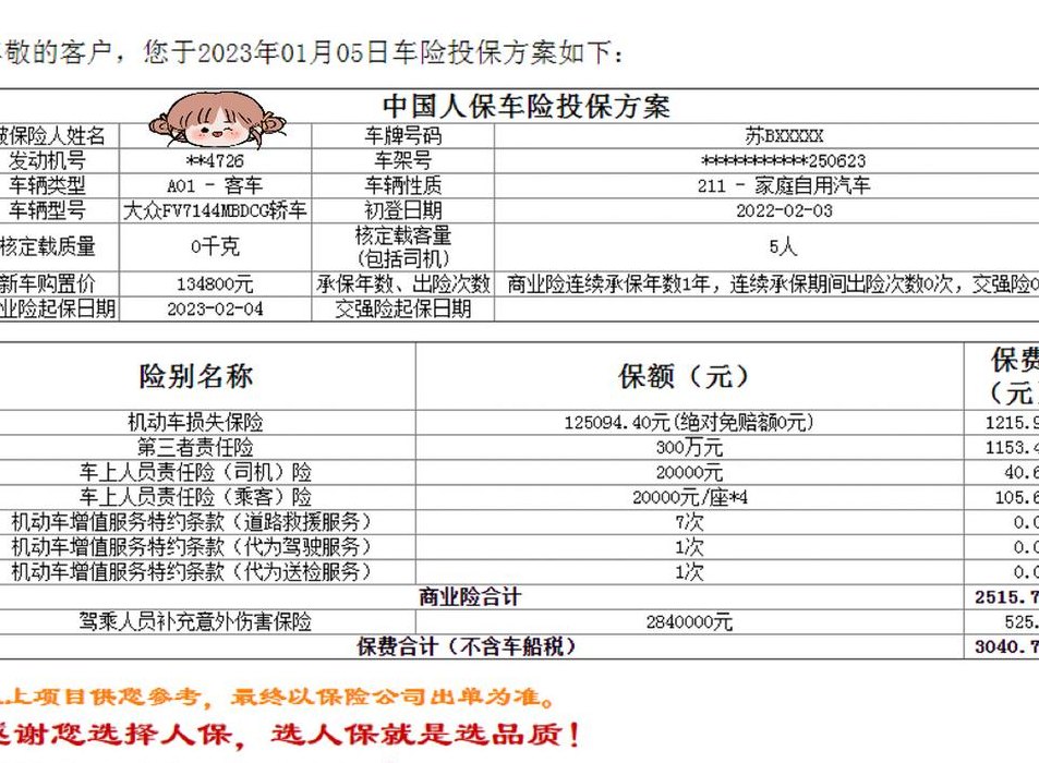 人寿保险车险（人寿保险车险报价）