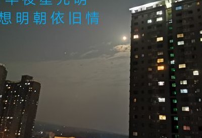 夜里星光明下一句（夜里星光明的后一句）