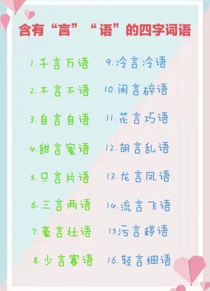 什么言什么成语（什么言什么成语大全四个字的）