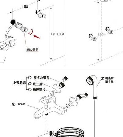 淋浴头怎么拆开图解（toto淋浴头怎么拆开图解）