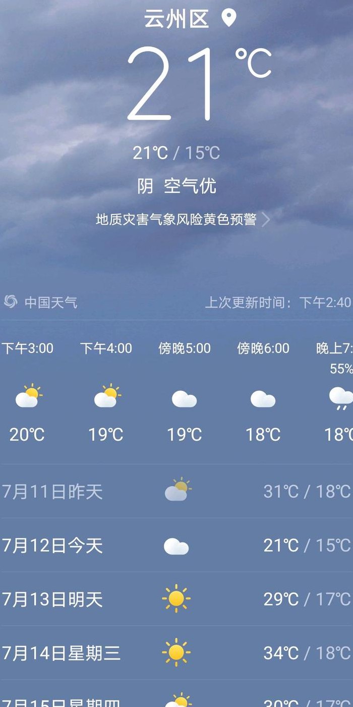 云县天气（云县天气预报15天查询百度）