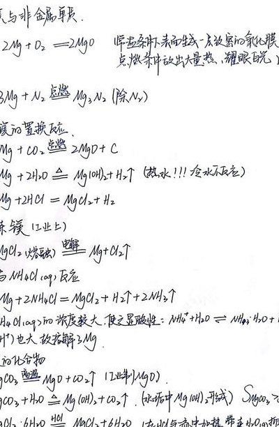 镁条与稀盐酸反应（镁与稀盐酸反应的化学方程式）