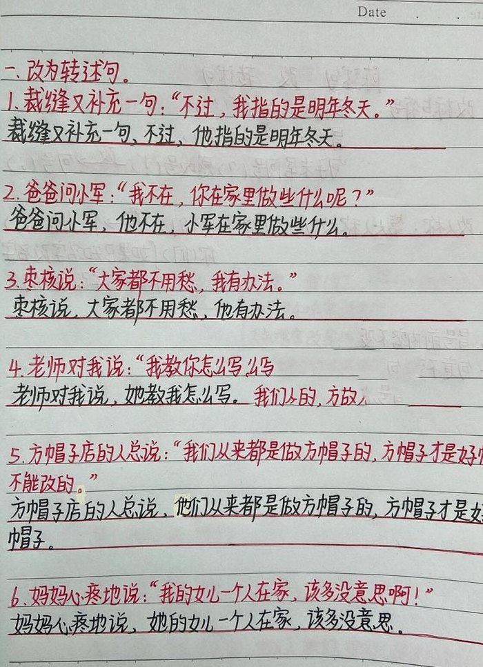 转述句是什么意思（简介转述句是什么意思）