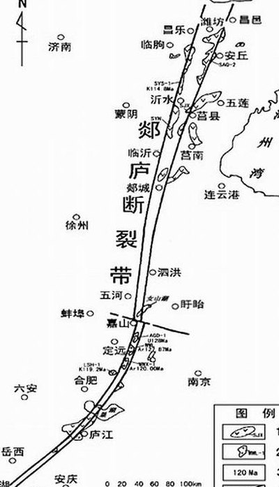 郯庐地震带（郯庐地震带1668年地震遗址）