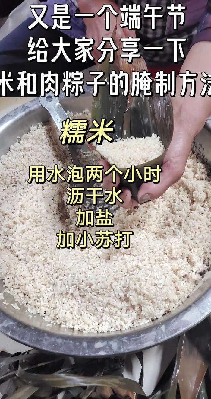 包粽子用什么米（包粽子放什么配料好吃）