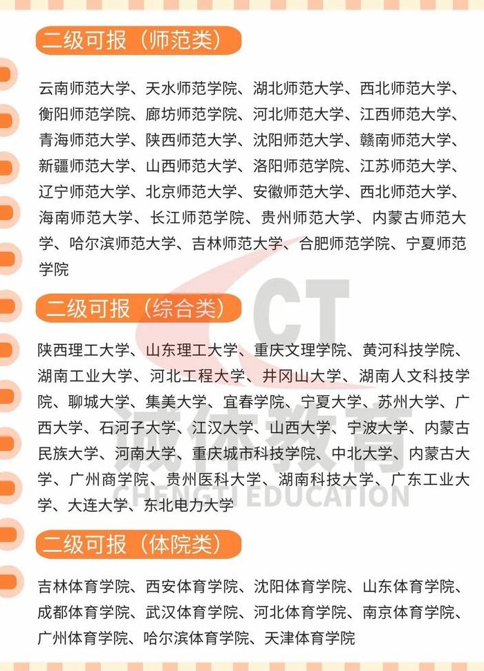 体育生可以报考的大学（体育生可以报考的大学占全部比例）