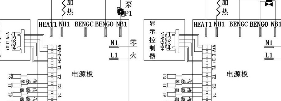 家用暖气循环泵安装图（家用暖气循环泵内部接线图）