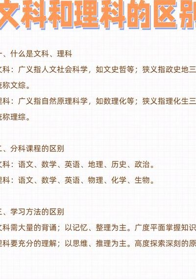 理科是什么意思（文科是什么意思）