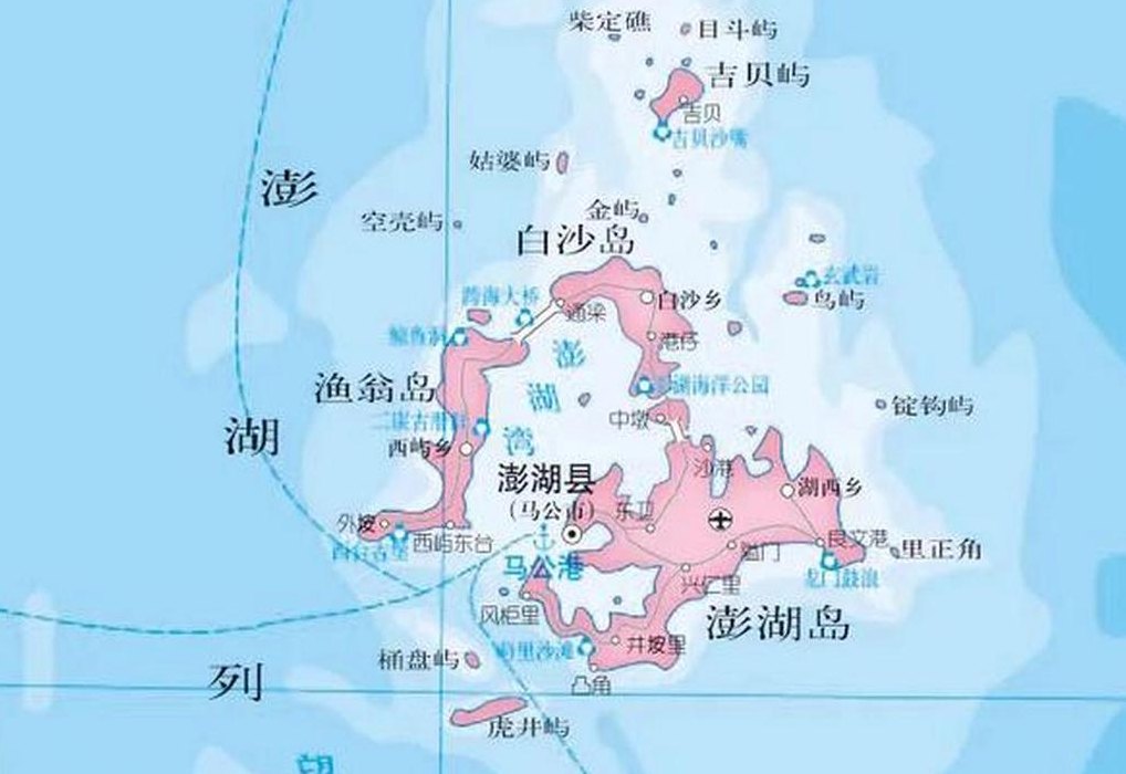 澎湖列岛（澎湖列岛地图）