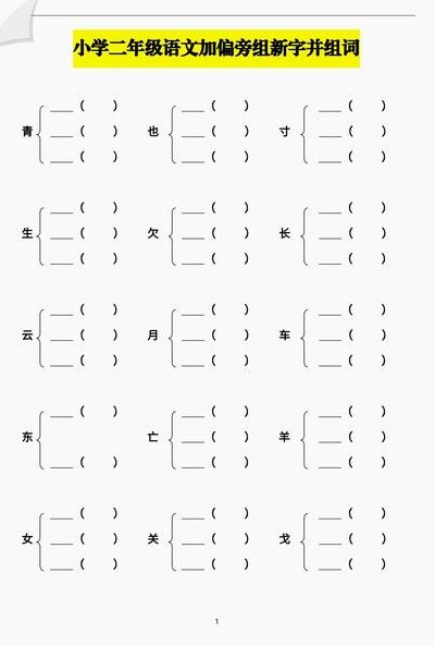 合加偏旁组成新字（俞加偏旁组成新字）