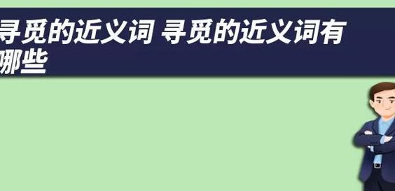 寻觅的意思是什么（寻觅表示是什么意思）