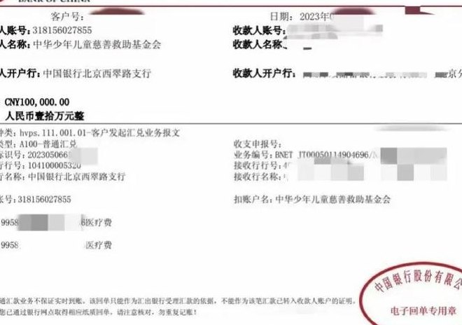 银行回执单是什么（银行汇款回执单图片）